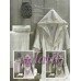 ALTINBASAK набор махровый халат женский и 2 полотенца MARGARET розовый 