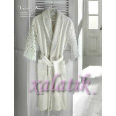 ALTINBASAK халат и полотенца VERONIKA cream